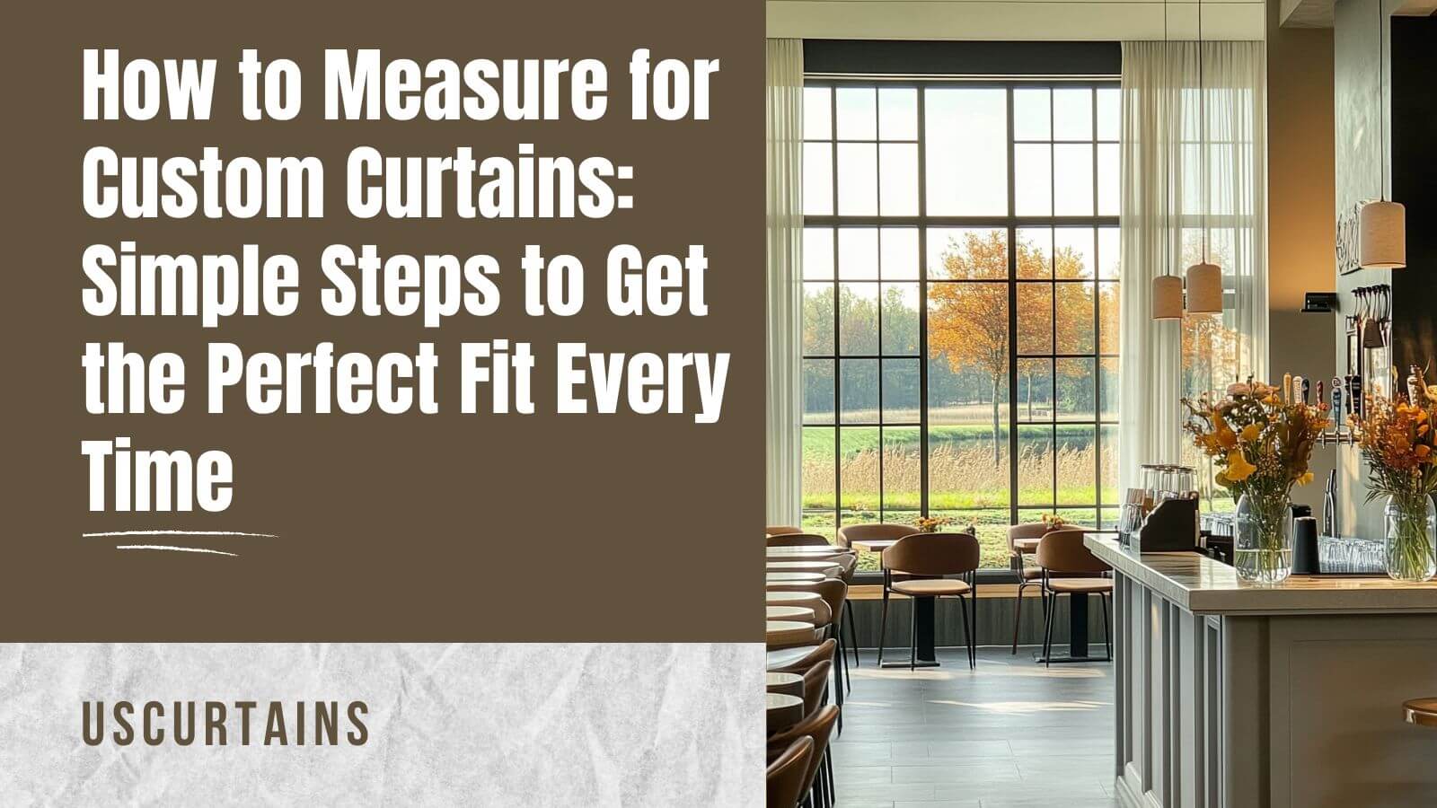 How to Measure for Custom Curtains