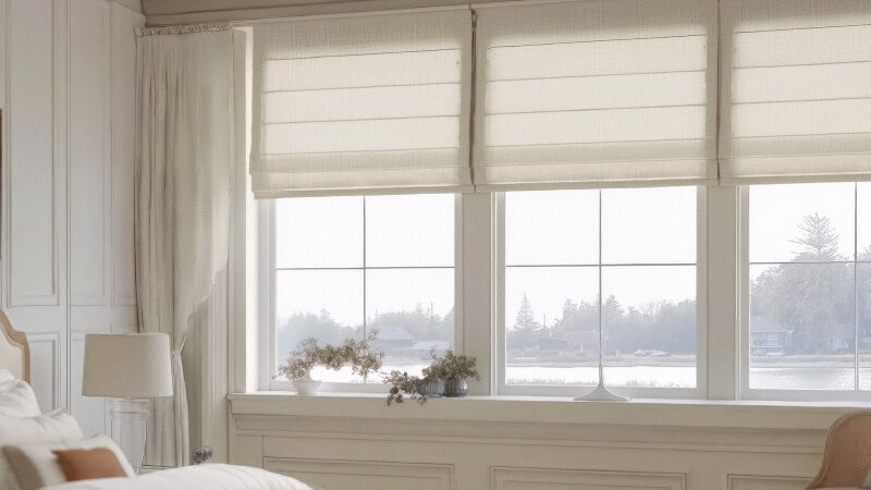 Roman Shades A Complete Guide to Custom Window Treatments