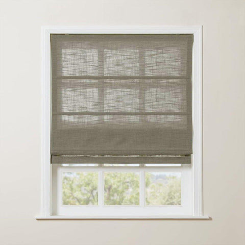 Custom Light Filtering Roman Shades