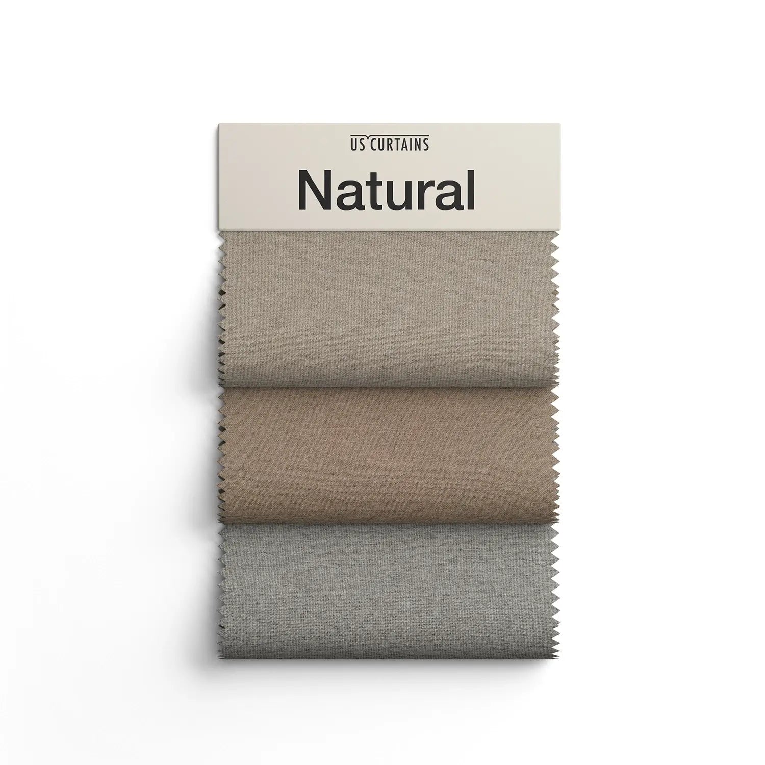 Natural Linen Fabric Swatches – 100% Blackout | USCURTAINS